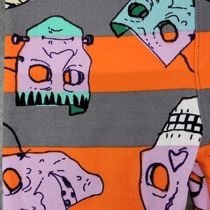 LulaRoe Halloween Masks leggings L/XL